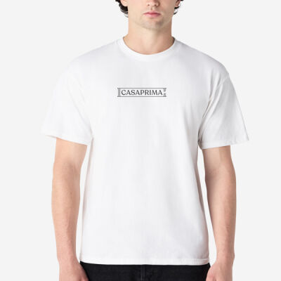Columns Logo T-Shirt (White) Thumbnail